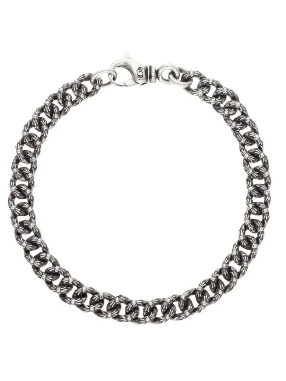 Chrome Hearts Fncy Mini Extra Fancy Silver Bracelet